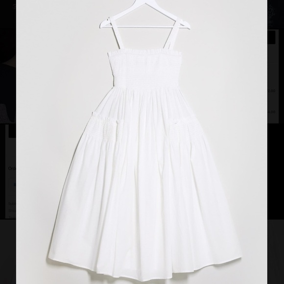 ASOS cottagecore textured midi dress - Picture 2 of 8